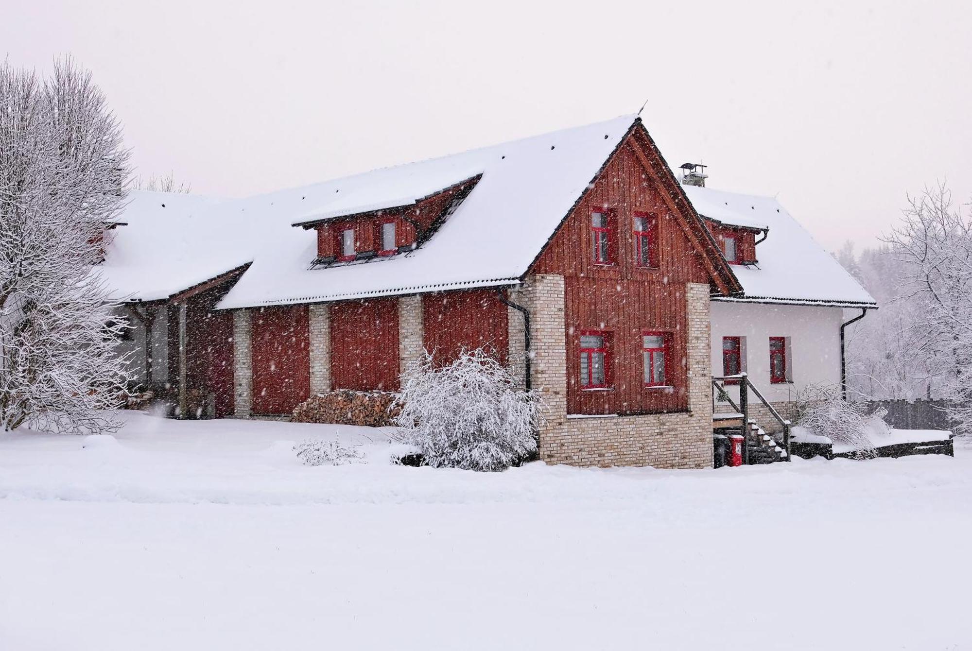 Gasthaus Atelier 673 Dolní Bečva Exterior foto